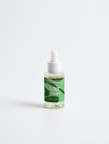 Rosemary Hair & Scalp Strengthening Oil - Aner