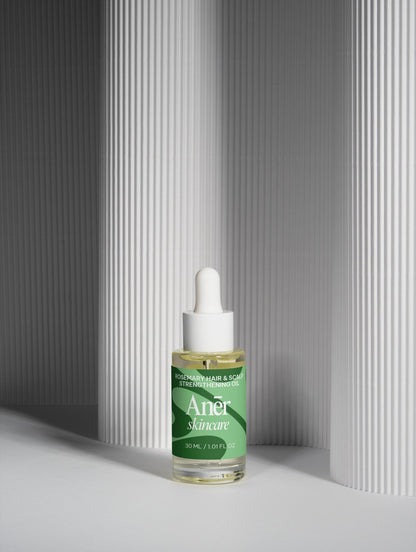 Rosemary Hair & Scalp Strengthening Oil - Aner