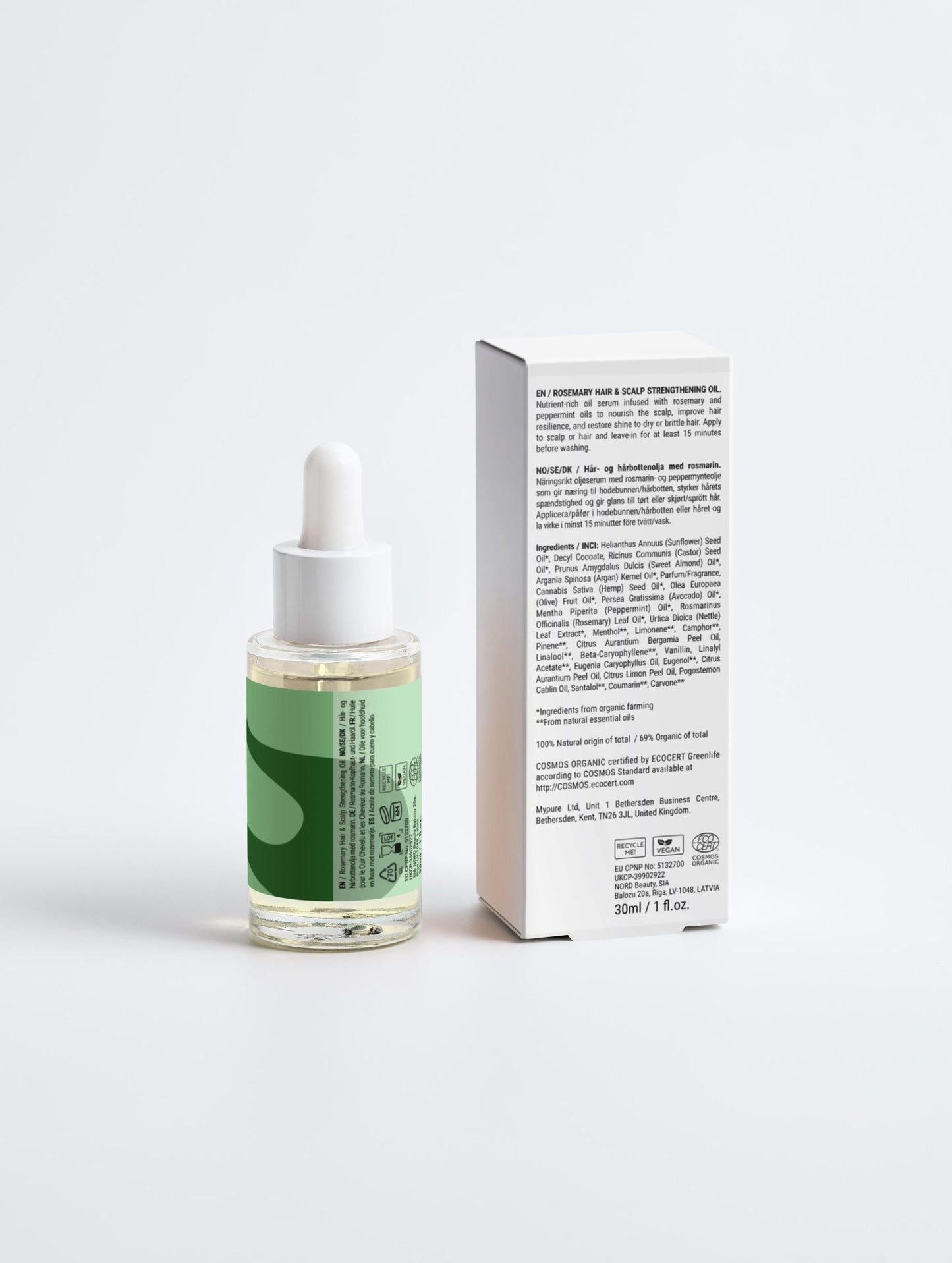 Rosemary Hair & Scalp Strengthening Oil - Aner