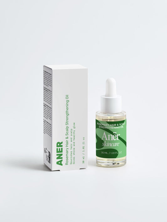 Rosemary Hair & Scalp Strengthening Oil - Aner