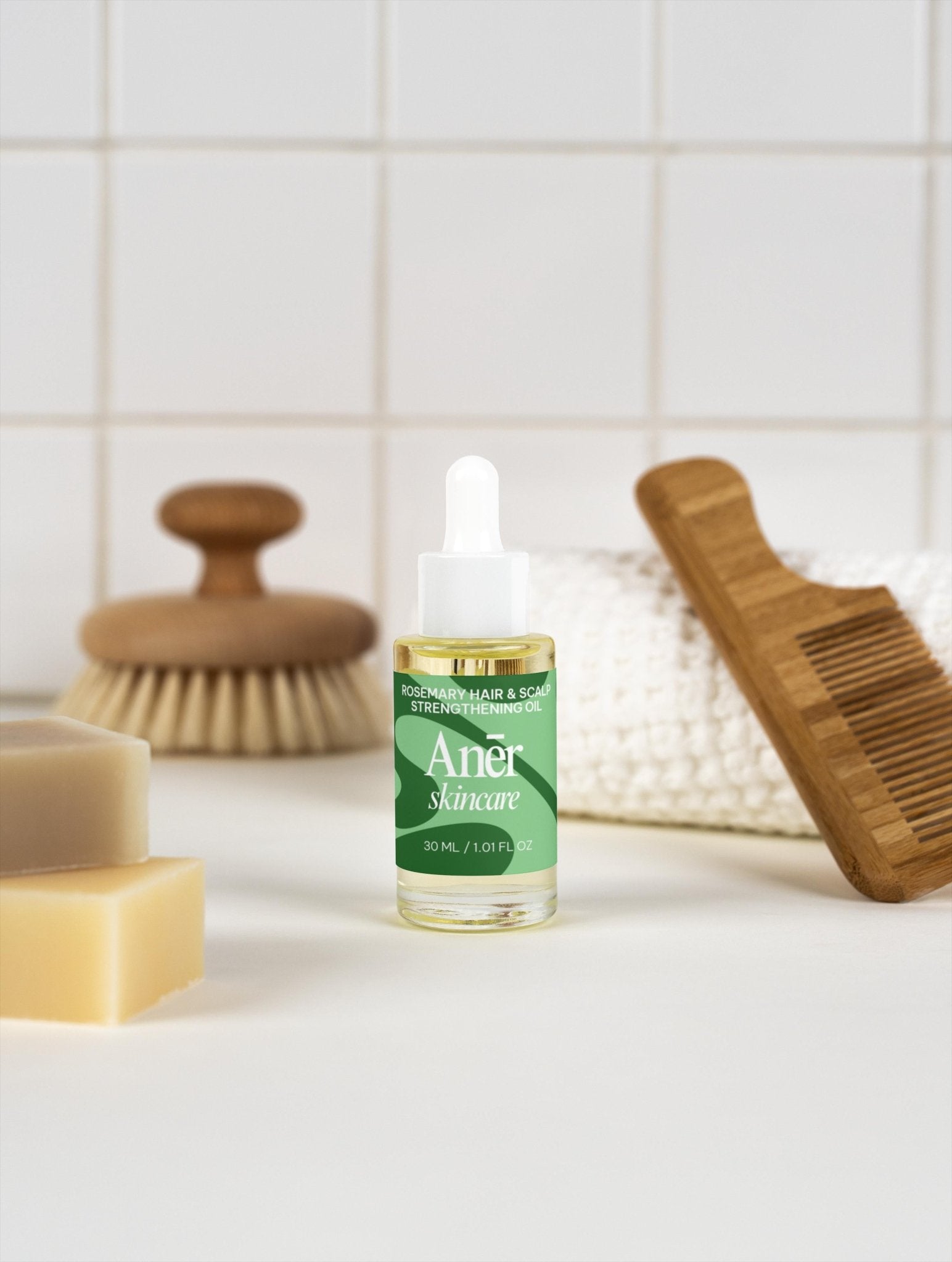 Rosemary Hair & Scalp Strengthening Oil - Aner