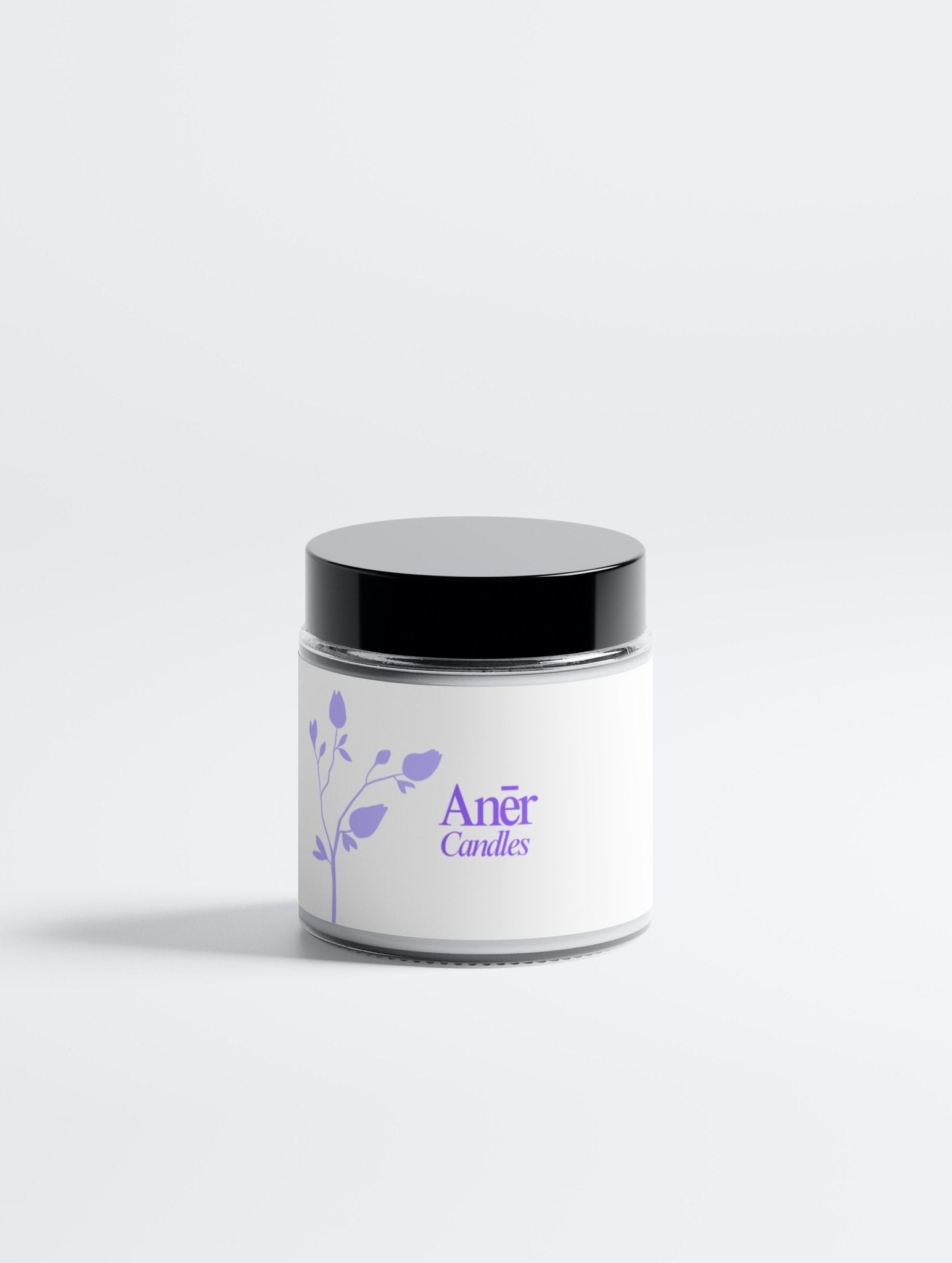 Wax Candle, Lavender - Aner